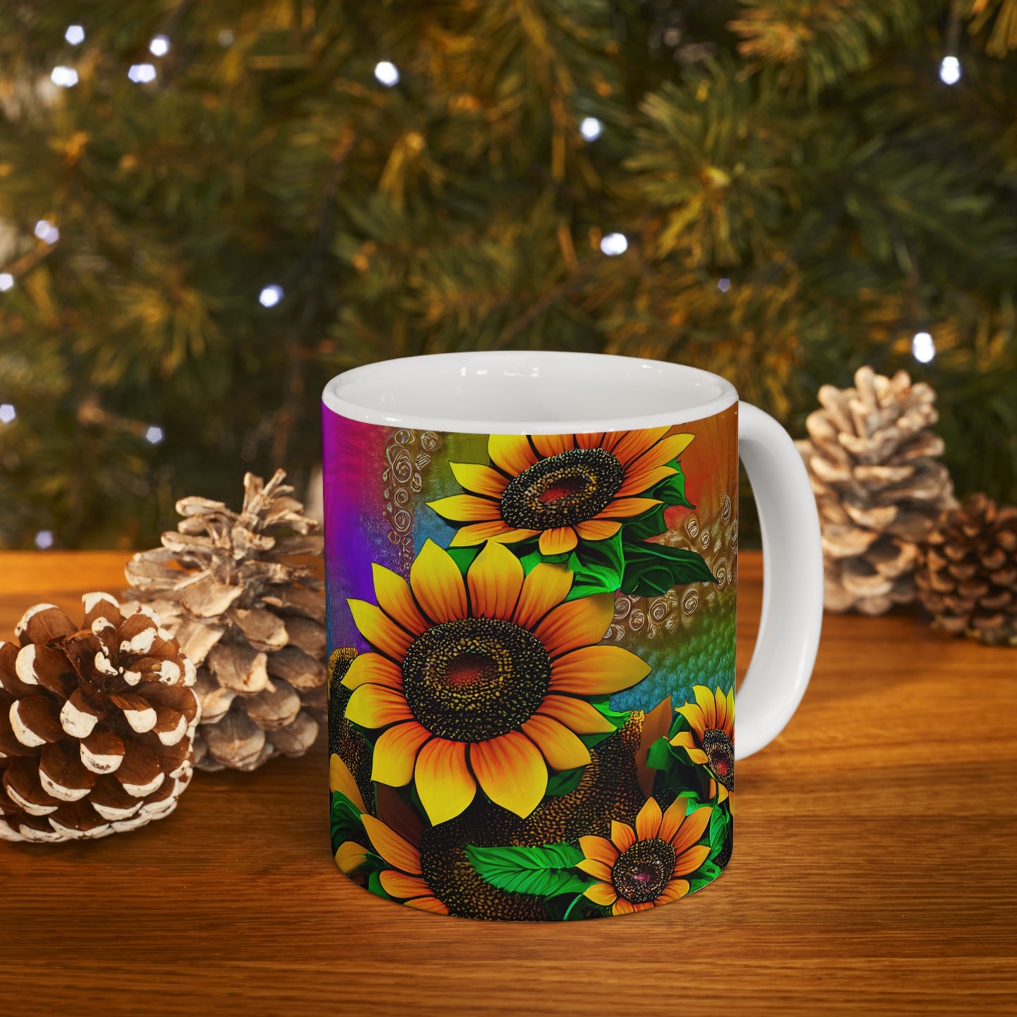 Sunflowers Ceramic Mug 11oz