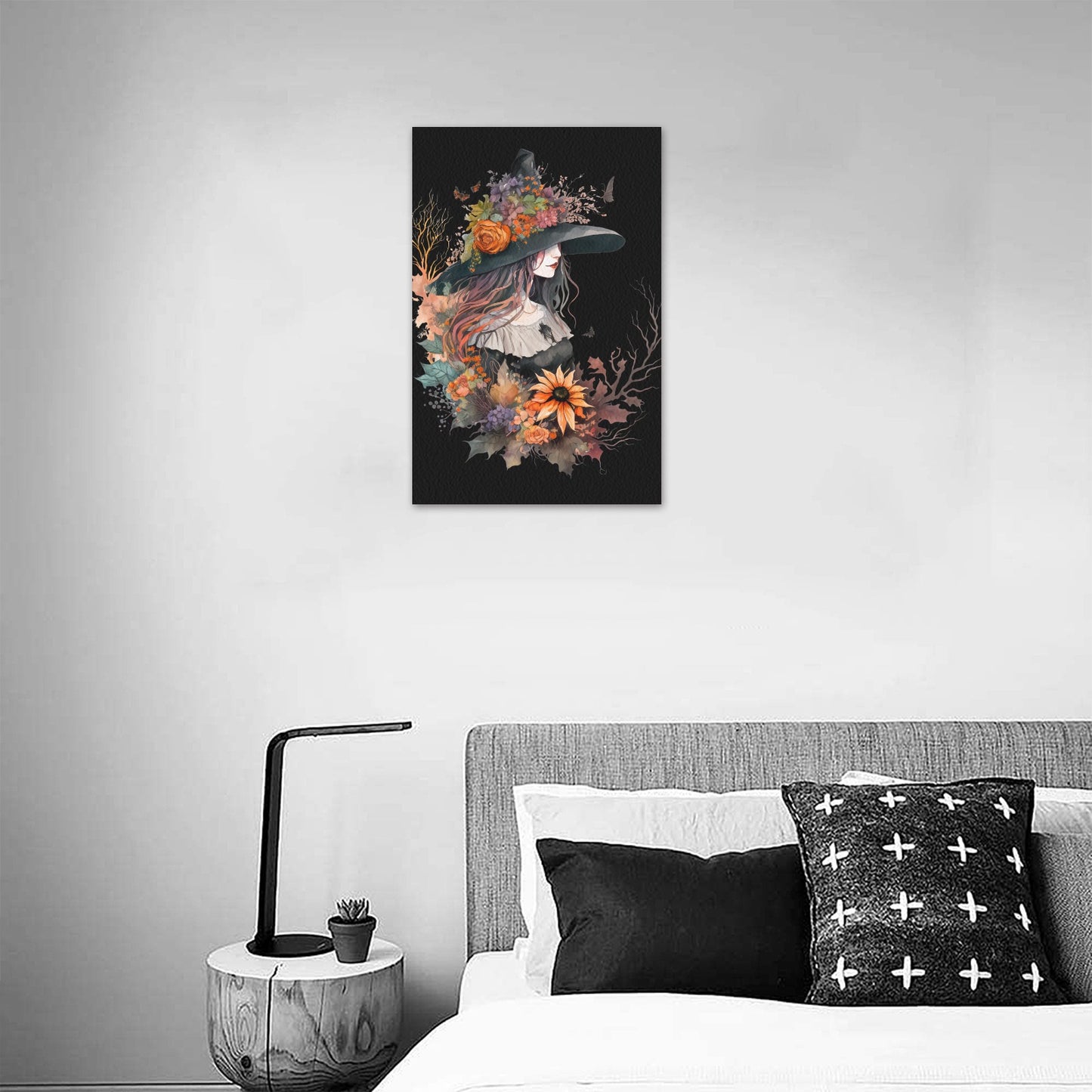 Witch Frame Canvas Print