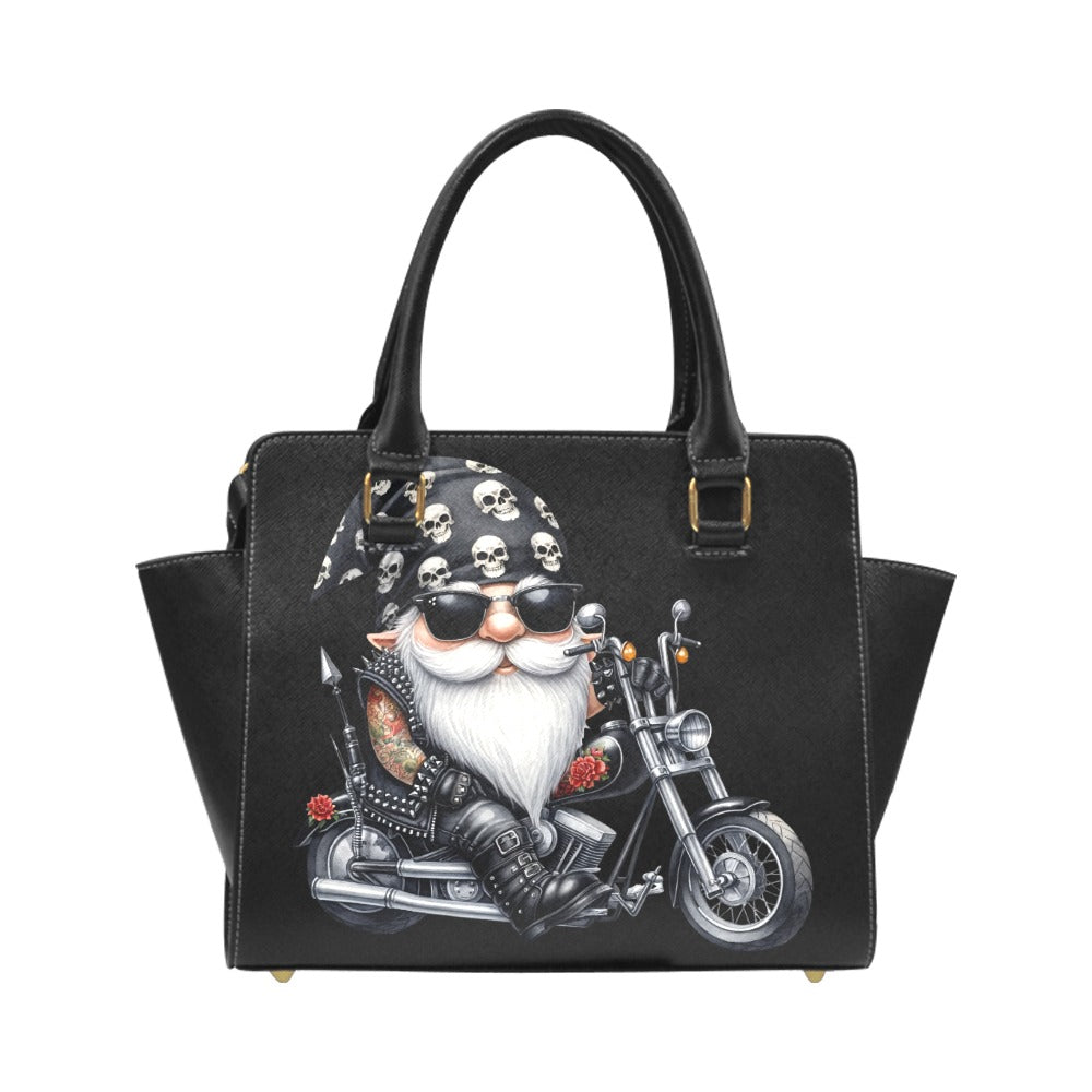 Biker Gnomes Classic Shoulder Handbag