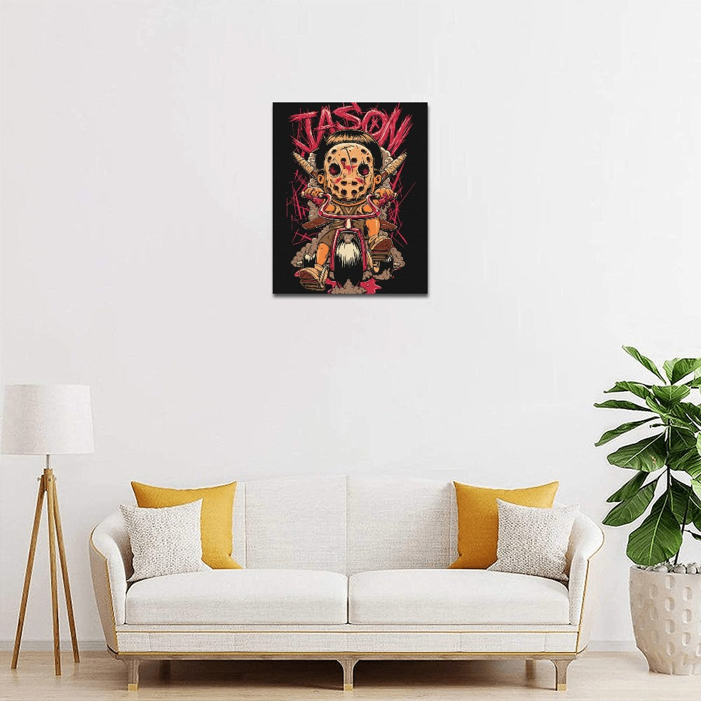 Halloween Framed Canvas Print