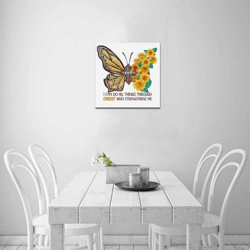 I Can Do All Things Through Christ Canvas Print
