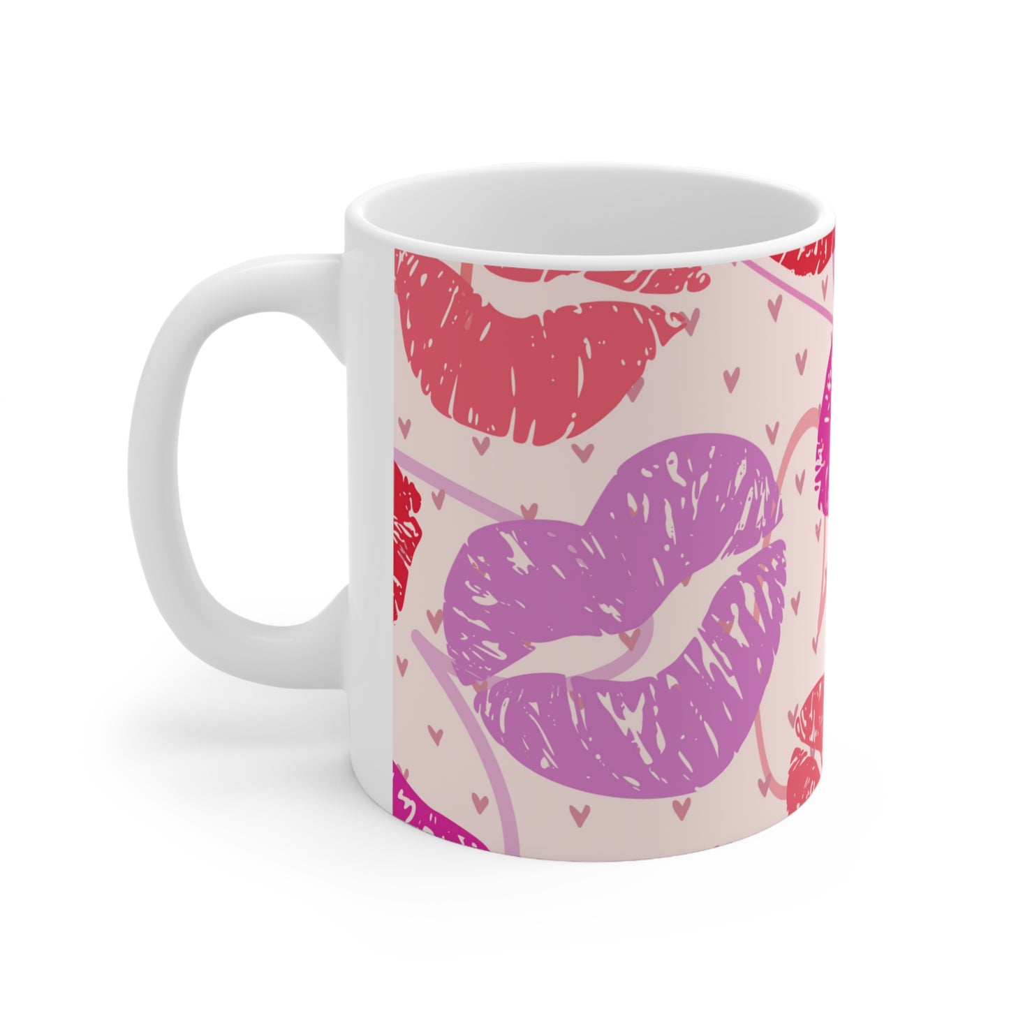 Lips Ceramic Mug 11oz