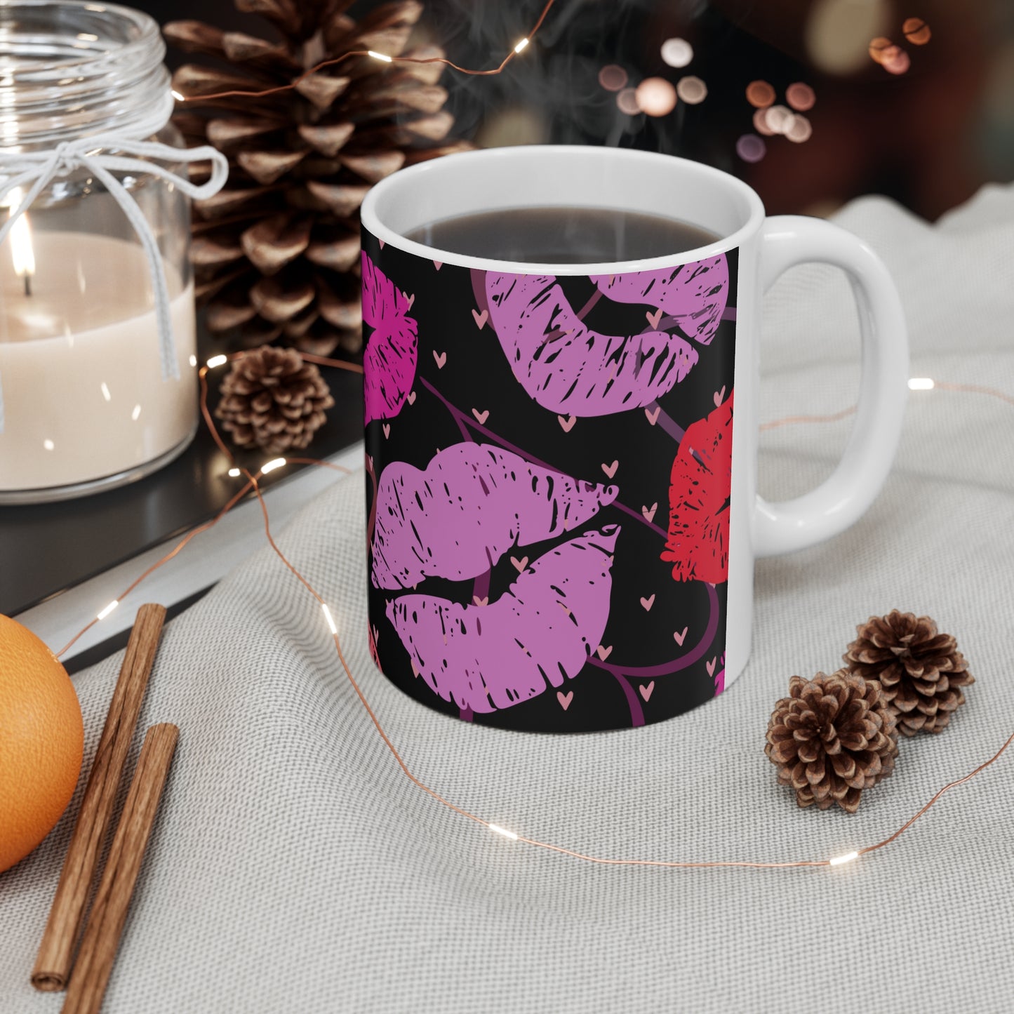 Lips Ceramic Mug 11oz