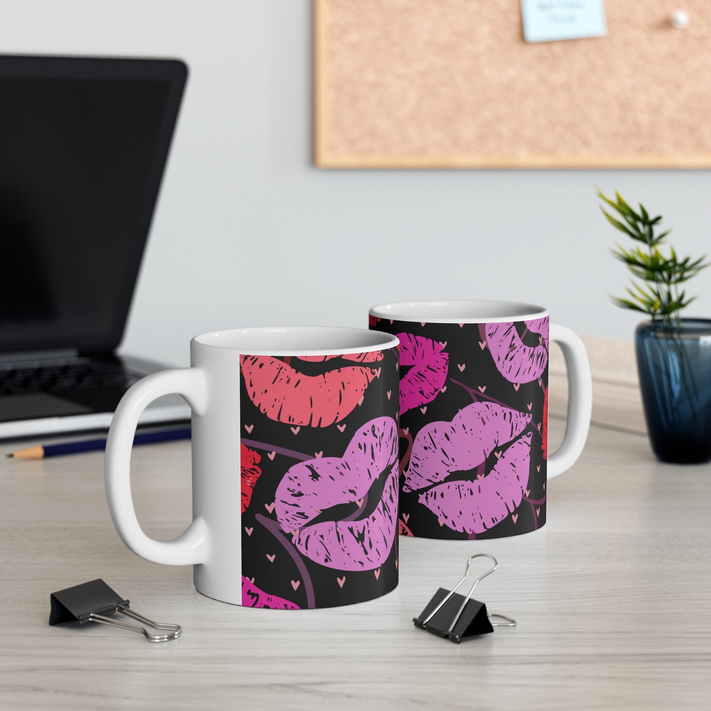 Lips Ceramic Mug 11oz