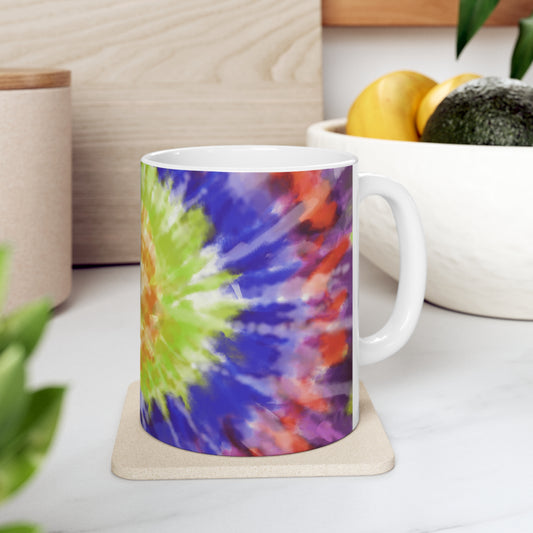 Tie Dye Classic Ceramic Mug 11oz