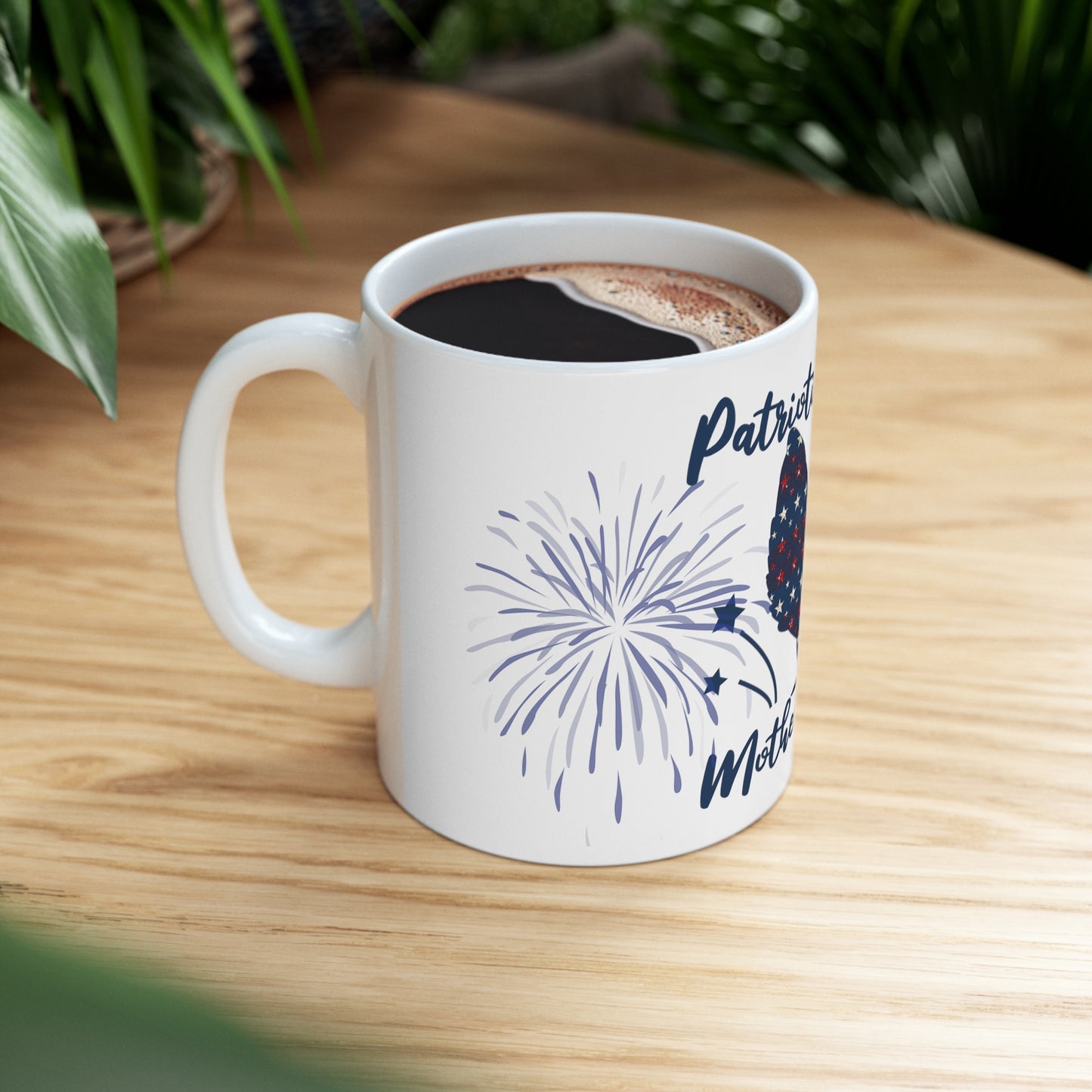 Patriotic Mother Clucker Ceramic Mug 11oz
