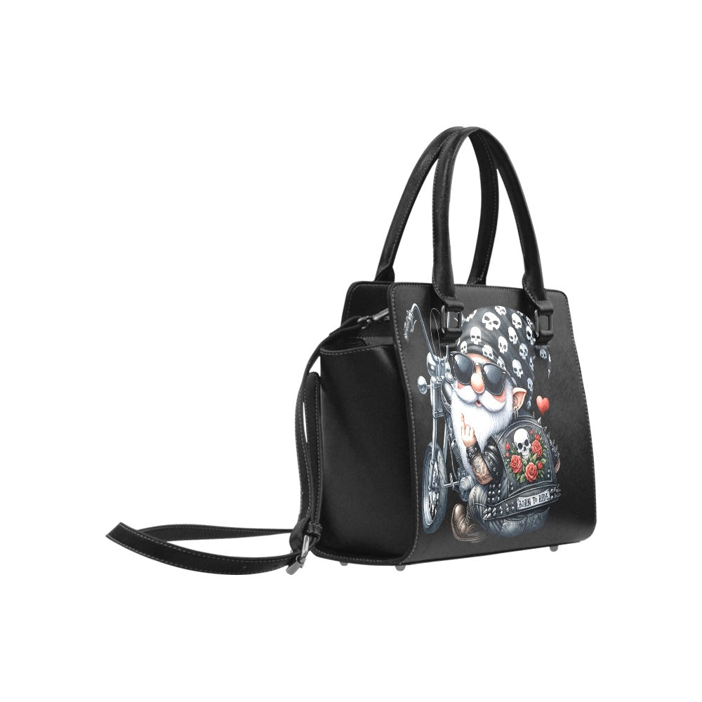 Biker Gnome Classic Shoulder Handbag
