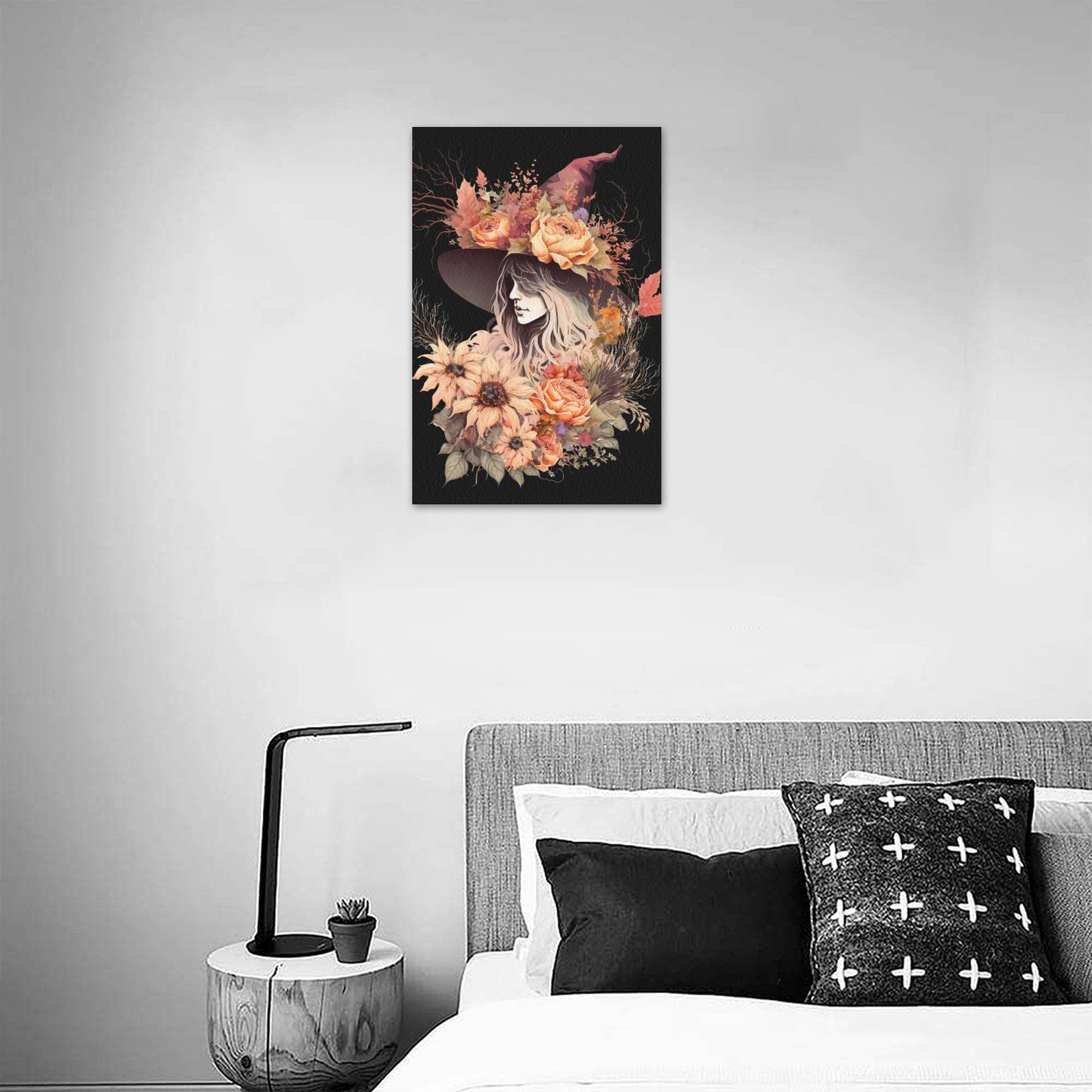 Witch Frame Canvas Print