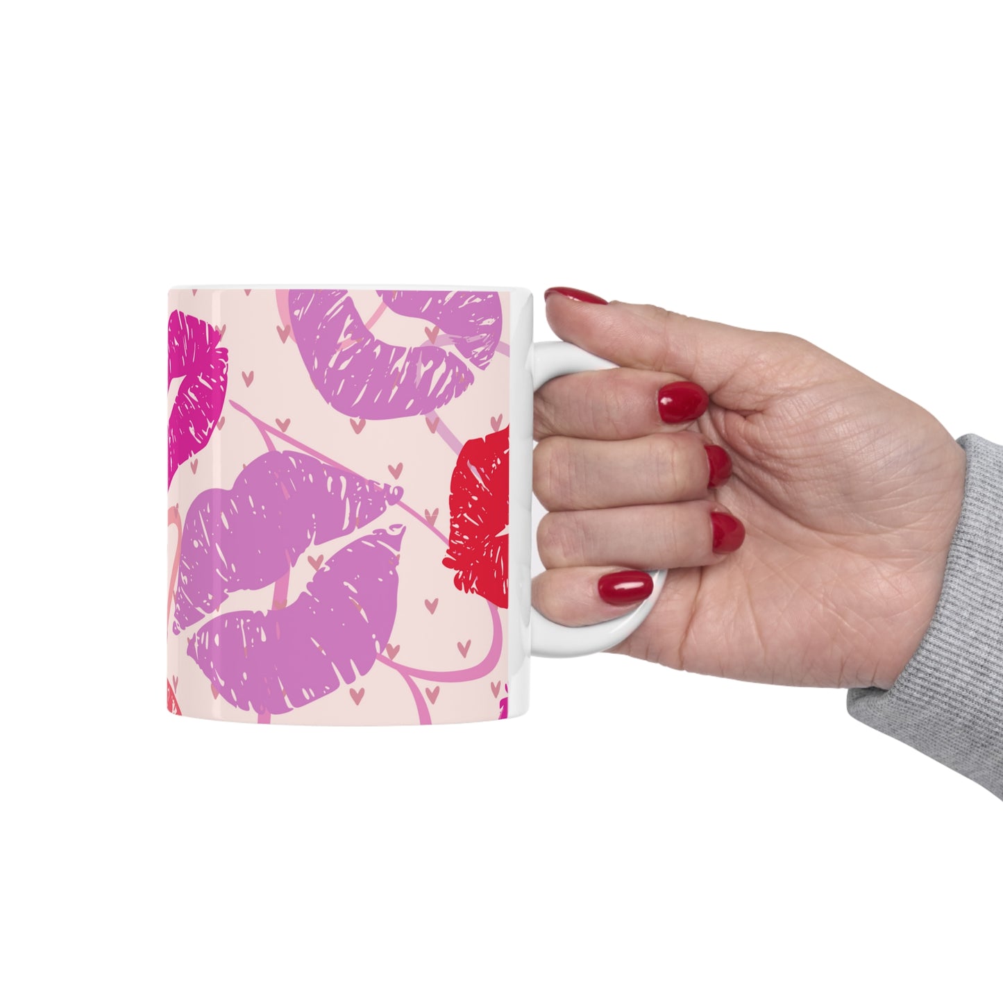 Lips Ceramic Mug 11oz