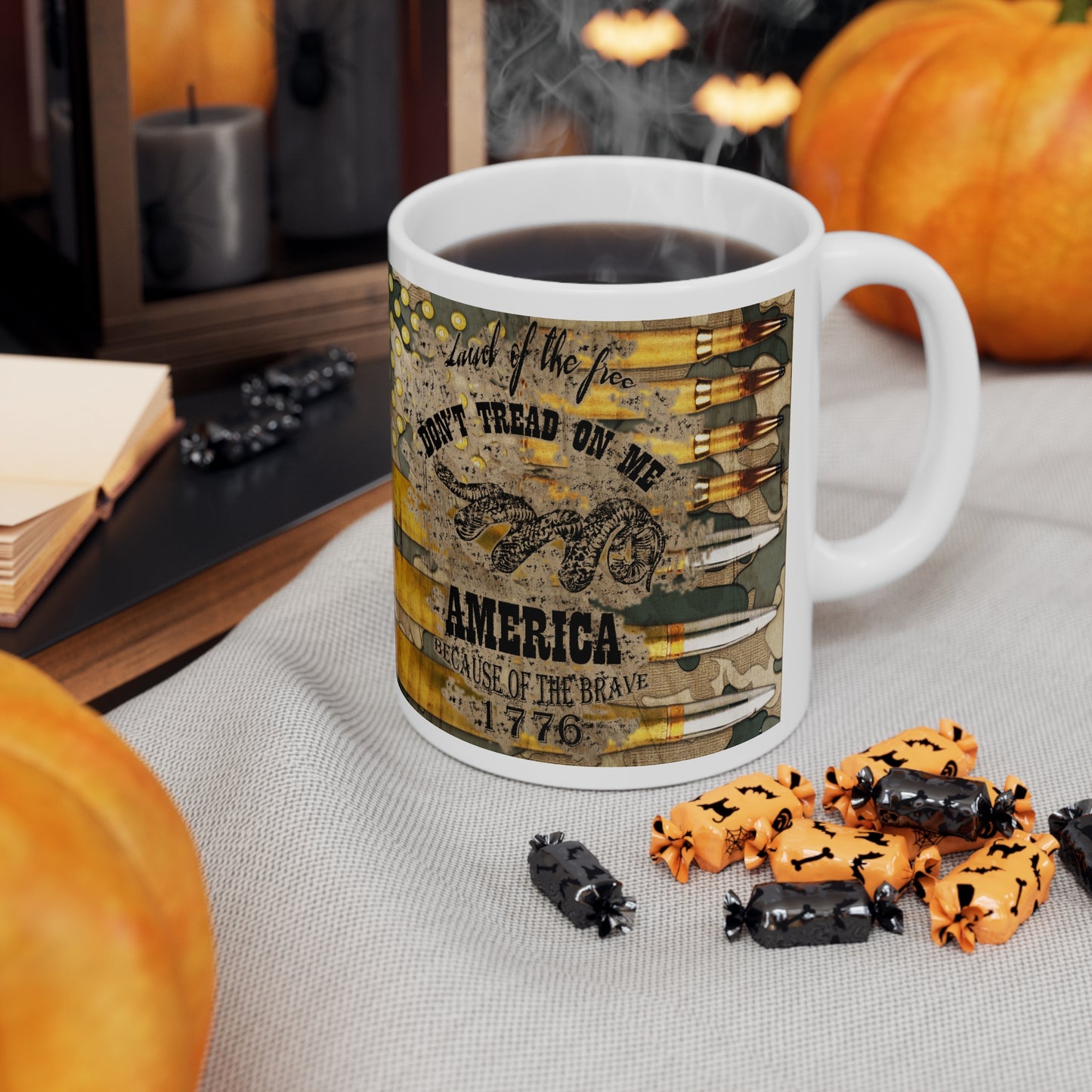 Don't Tread on Me Ceramic Mug 11oz