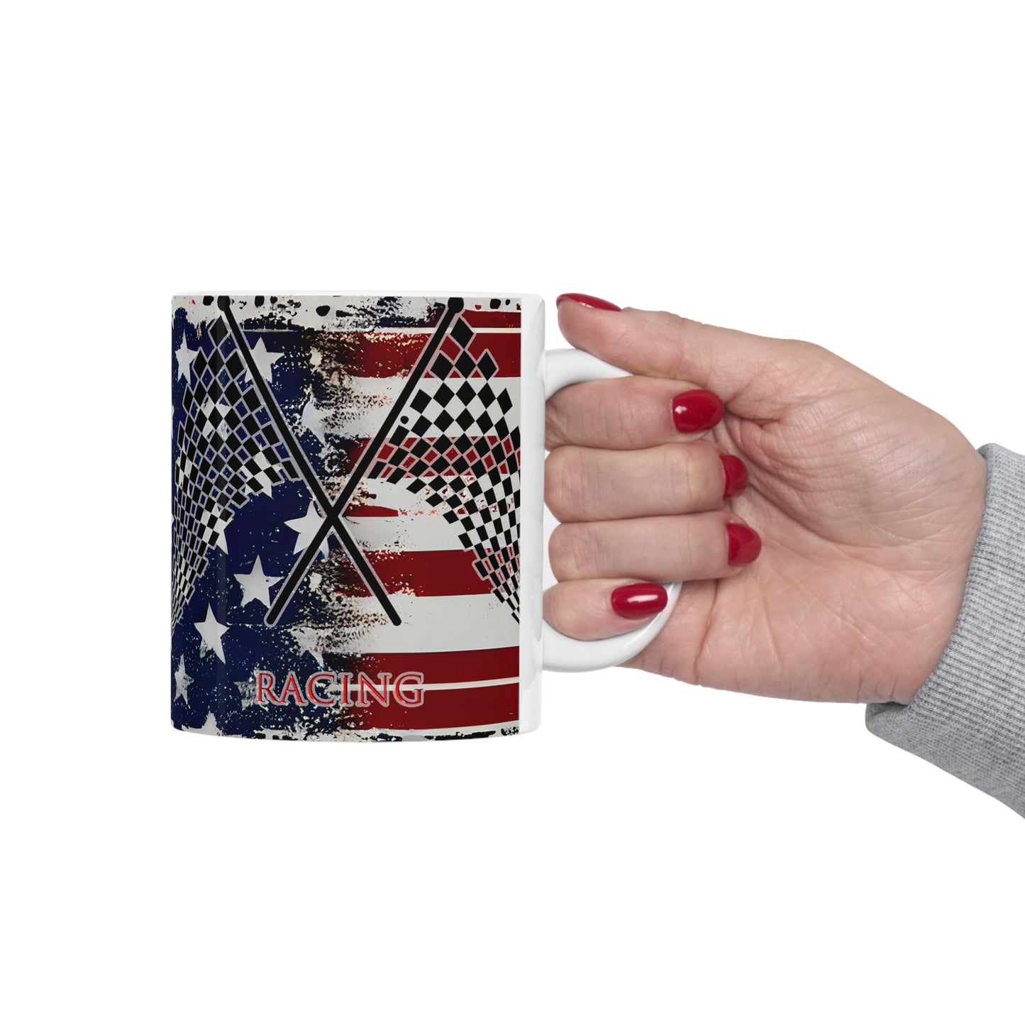 American Racing Ceramic Mug 11oz