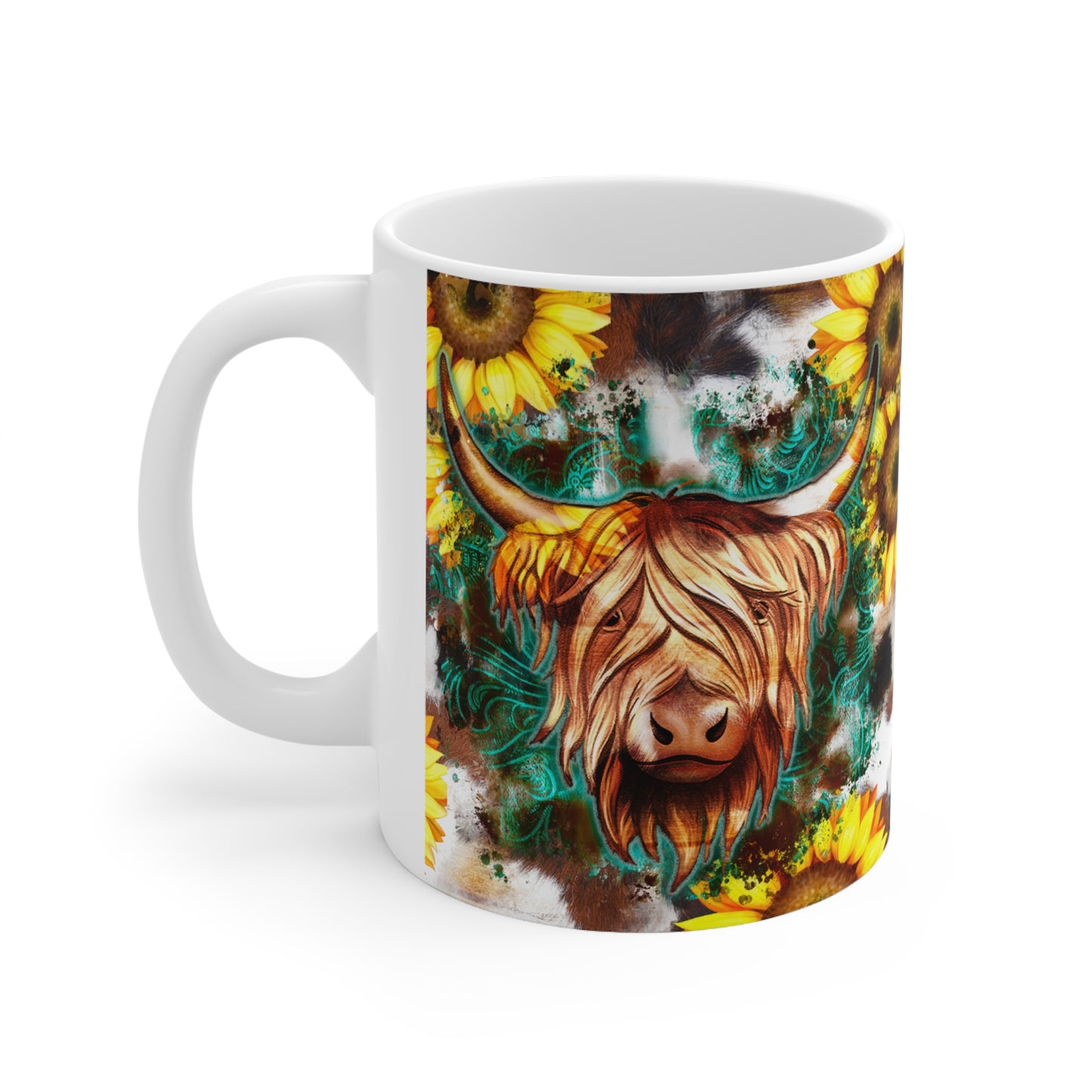 Western Ceramic Mug 11oz