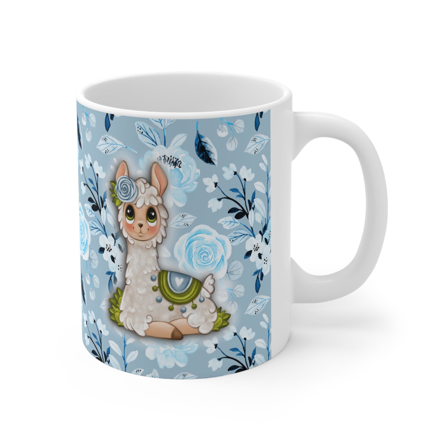 Adorable Llama Ceramic Mug 11oz