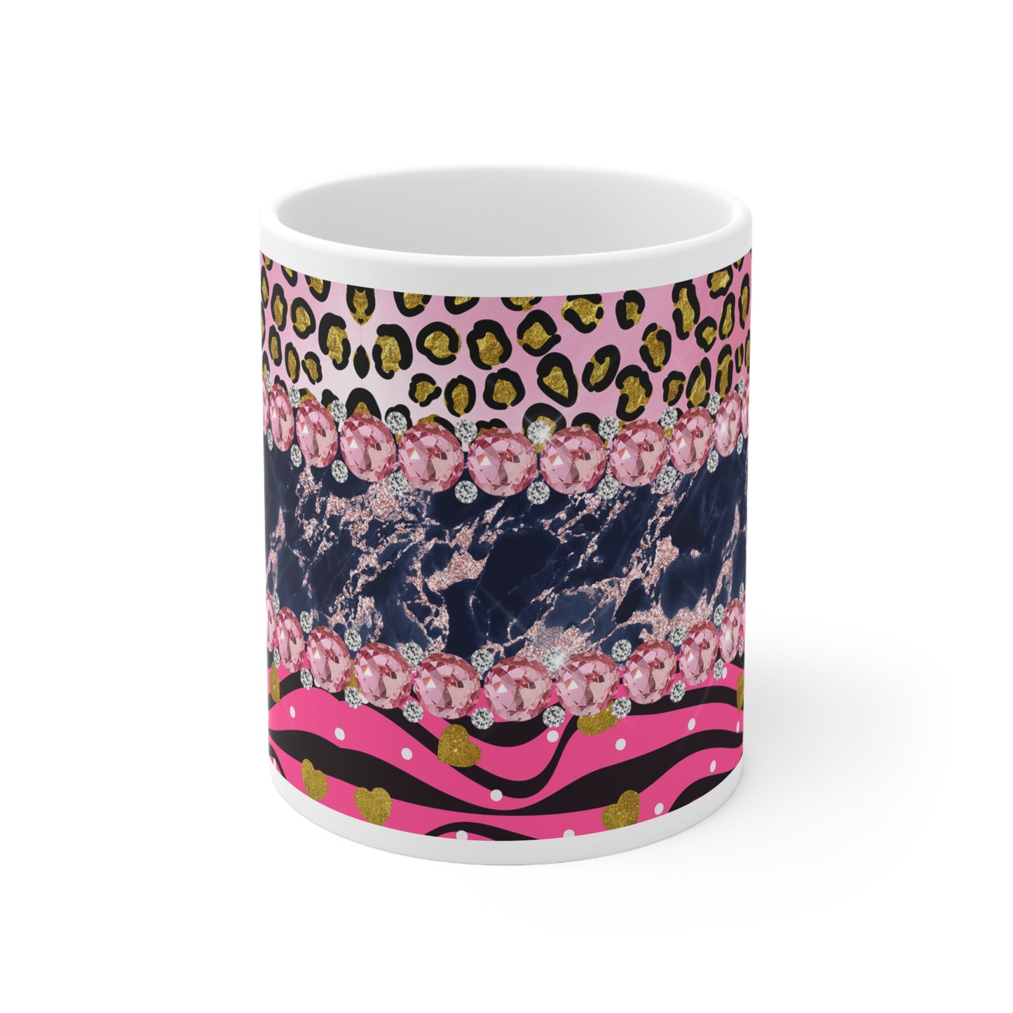 Animal Print Ceramic Mug 11oz