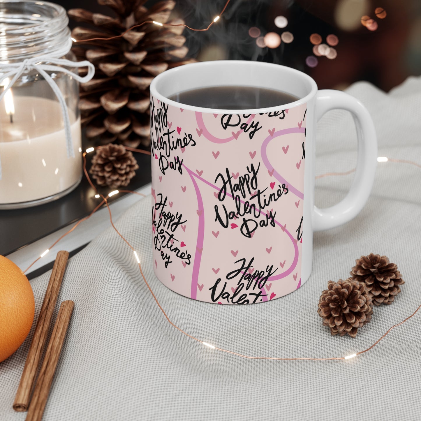 Happy Valentine's Day Ceramic Mug 11oz