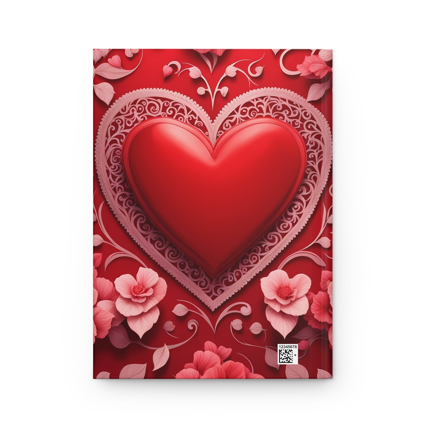 Love Hearts Hardcover Journal Matte