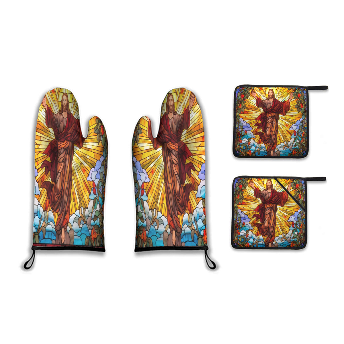 Jesus Pot Holder Set