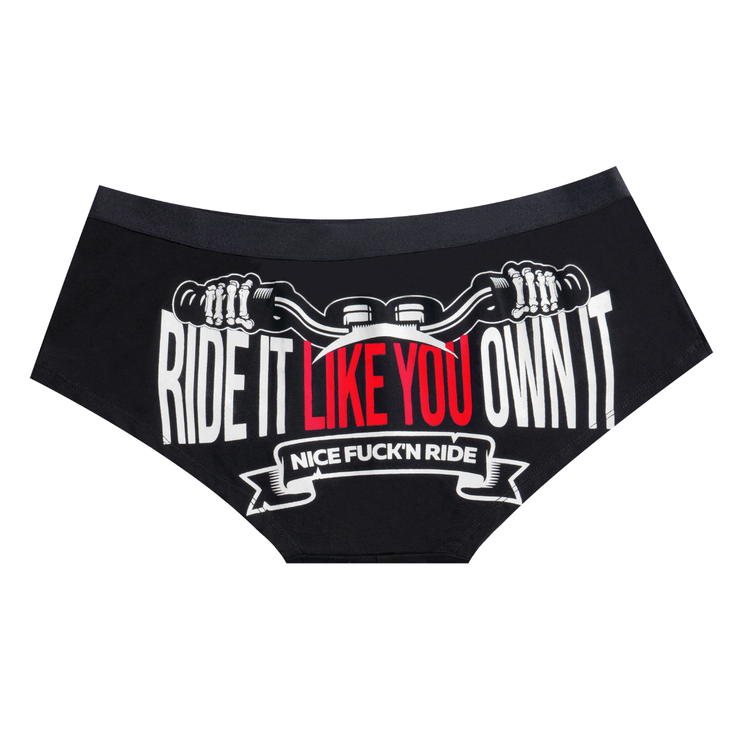 Ride It Like You Own It Brief Biker Panty