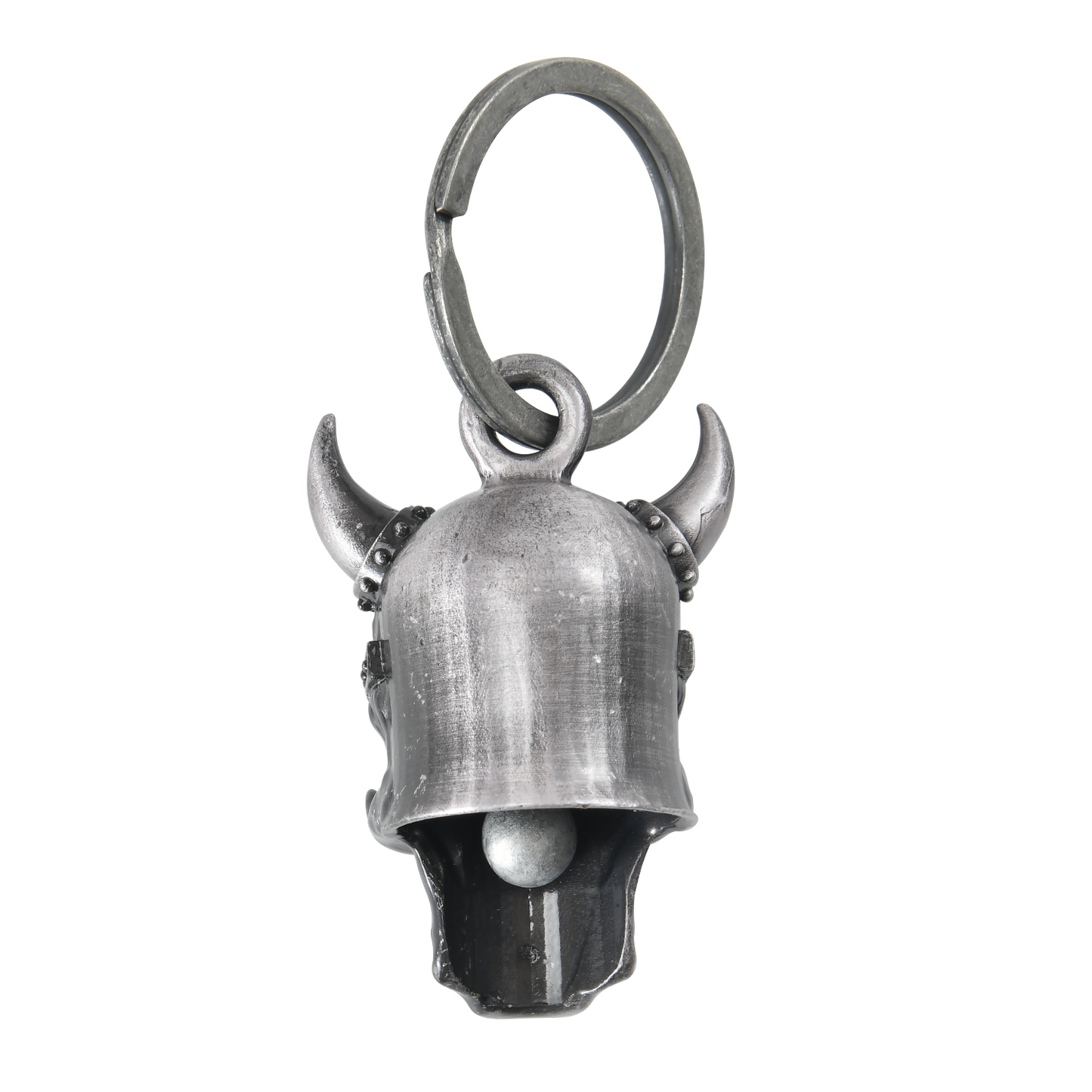 Viking Helmet Skull Red Stone Eyes Motorcycle Bell