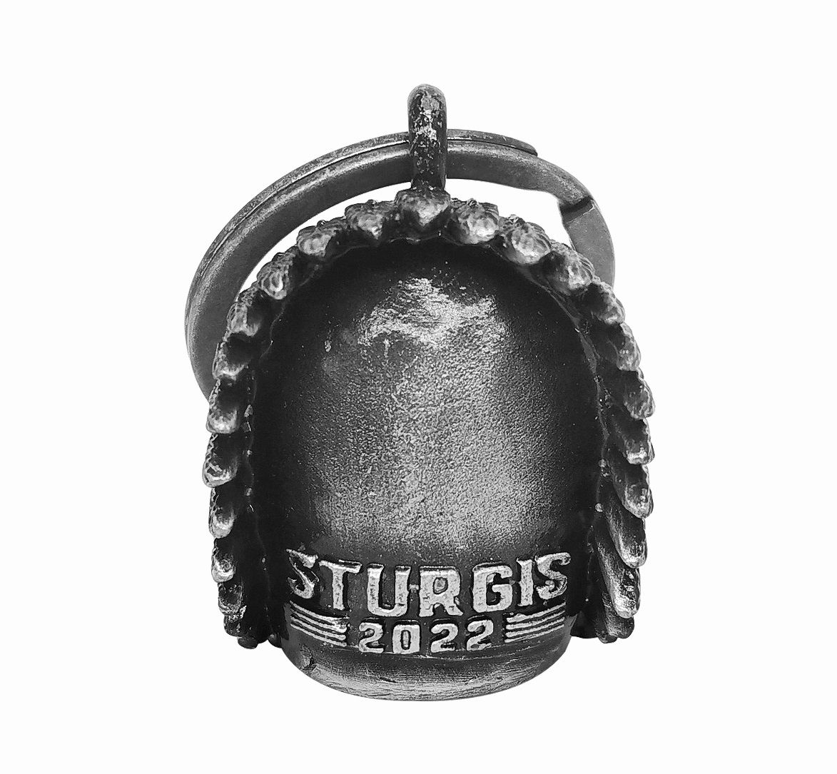 Native Indian Skull Motorcycle Bell