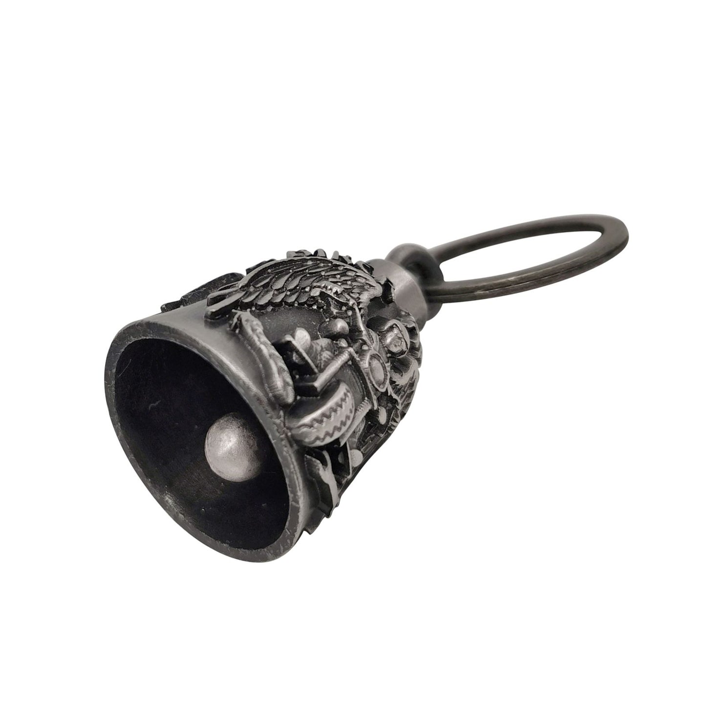Biker Angel Riding Motorcycle Bell