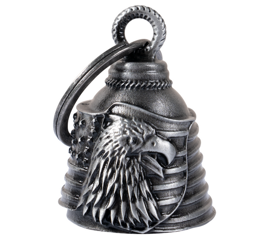 USA Flag with Eagle Motorcycle Bell