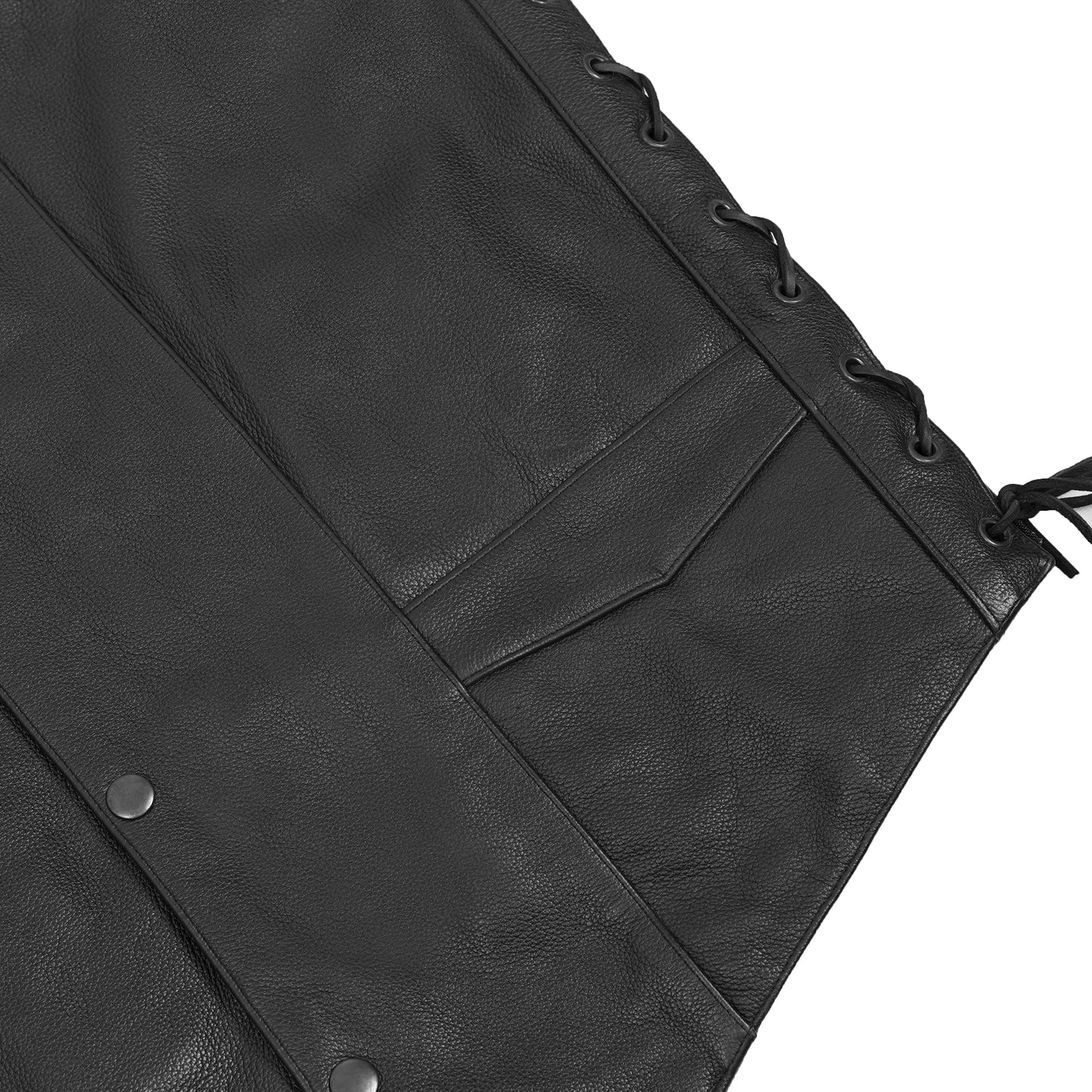 Men's Gold Traditional Vest - Black