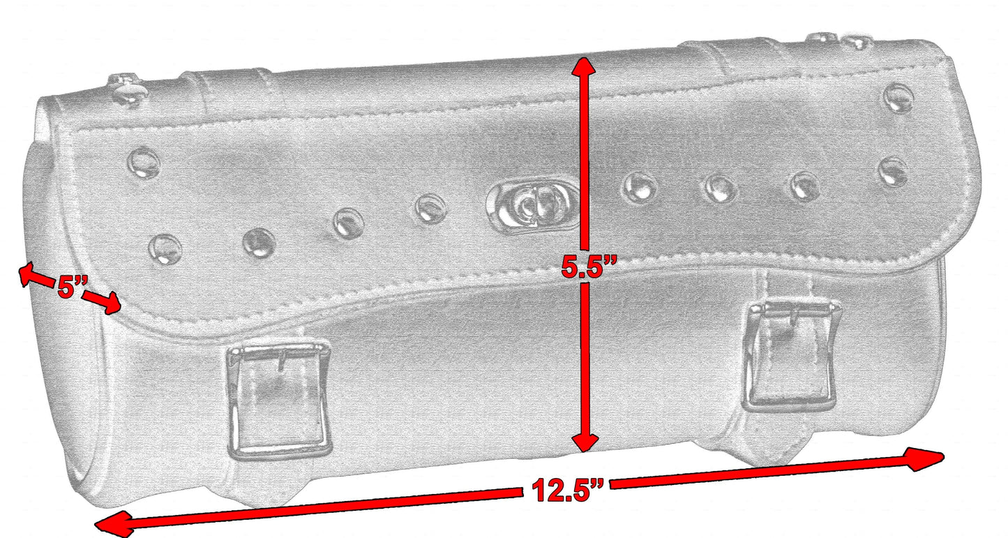 Large 2 Strap Tool Bag with Studs