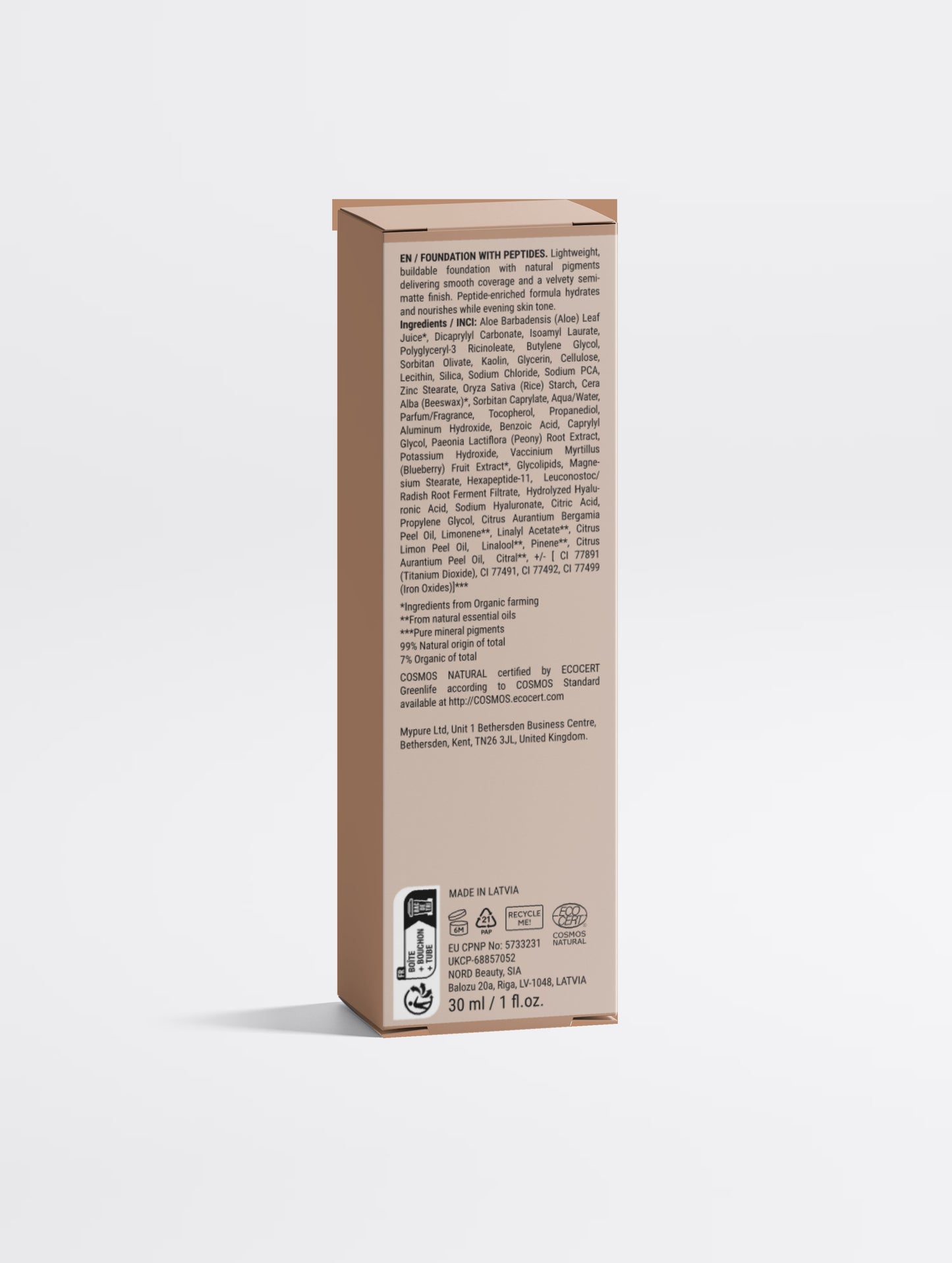 Foundation with Peptides, 40 Deep Neutral