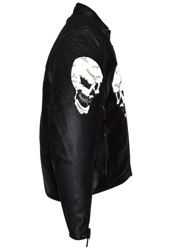 Men's Leather Motorcycle Jacket