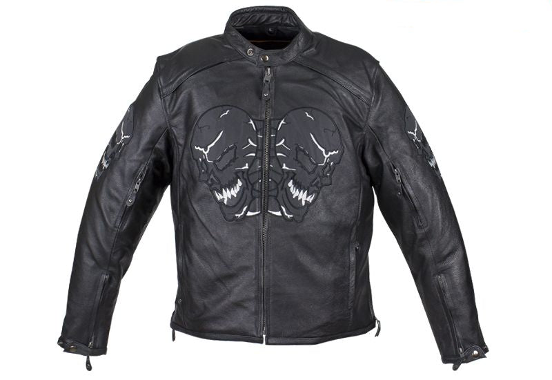 Men's Leather Motorcycle Jacket