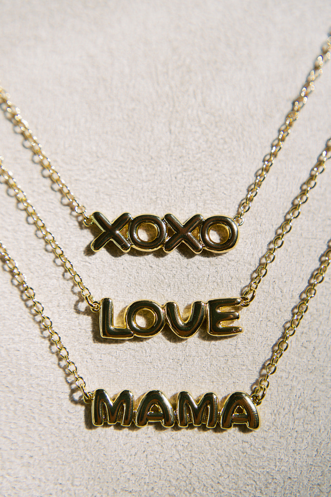 Bubble Letter Necklace