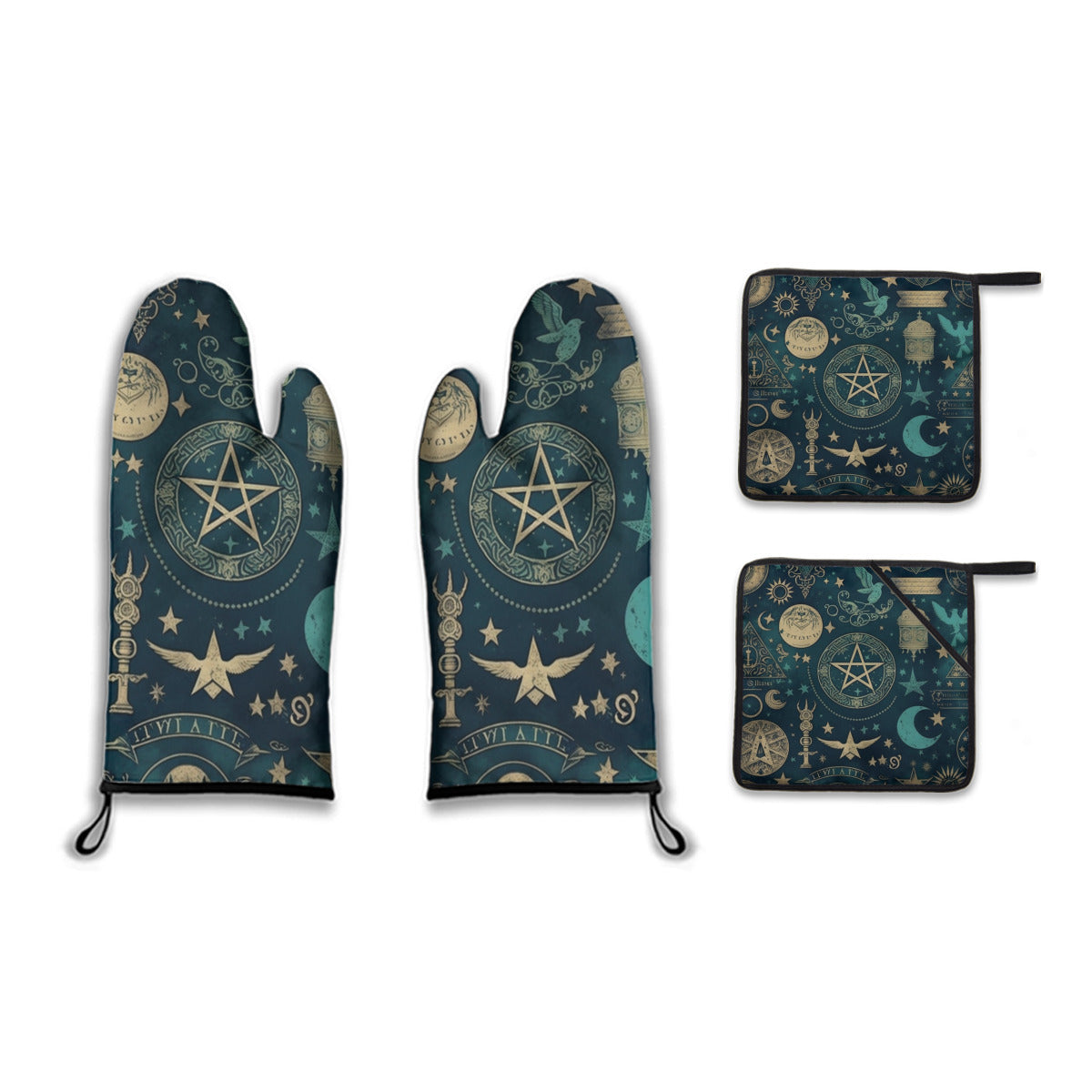 Witchy Pot Holder Set