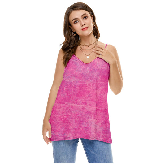 Pink Loose Summer Top