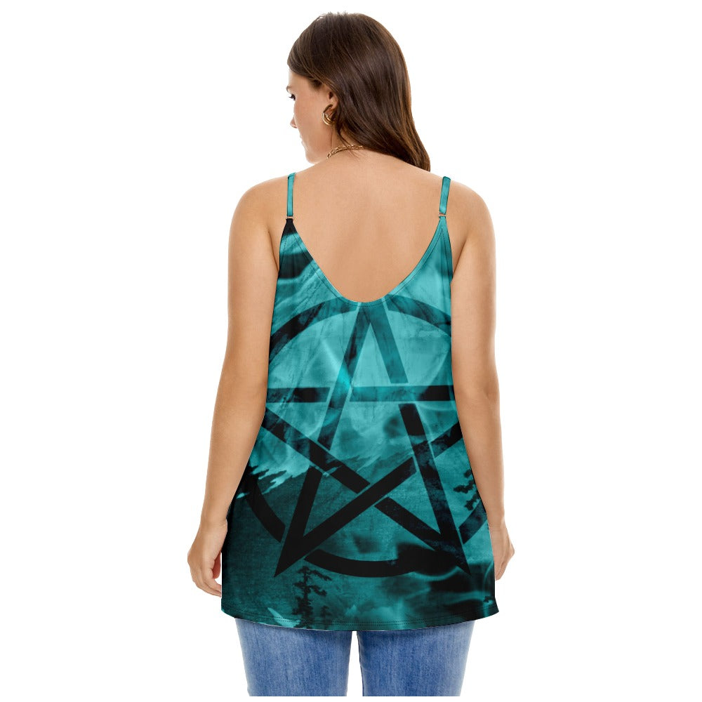 Pentagram Loose Summer Top