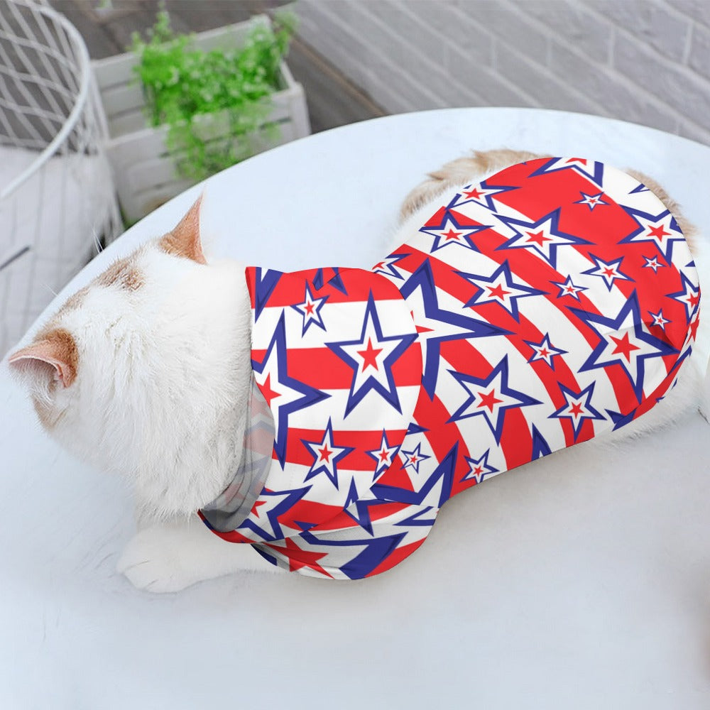 Patriotic Kitty Sweater