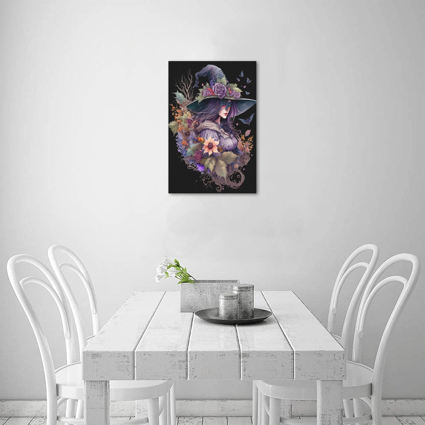 Witch Frame Canvas Print