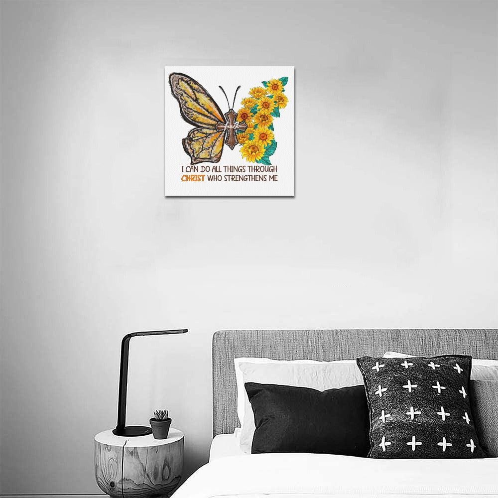 I Can Do All Things Through Christ Canvas Print