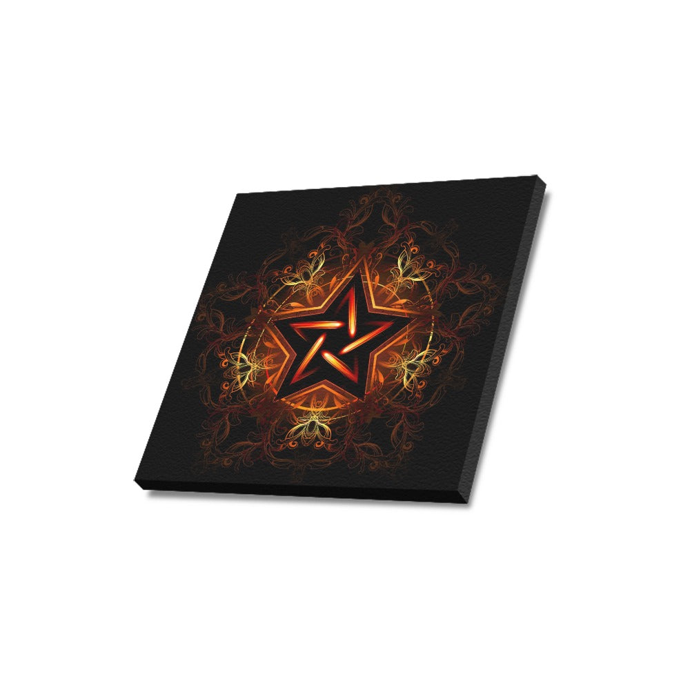 Earth Air Water Spirit Fire Canvas Print