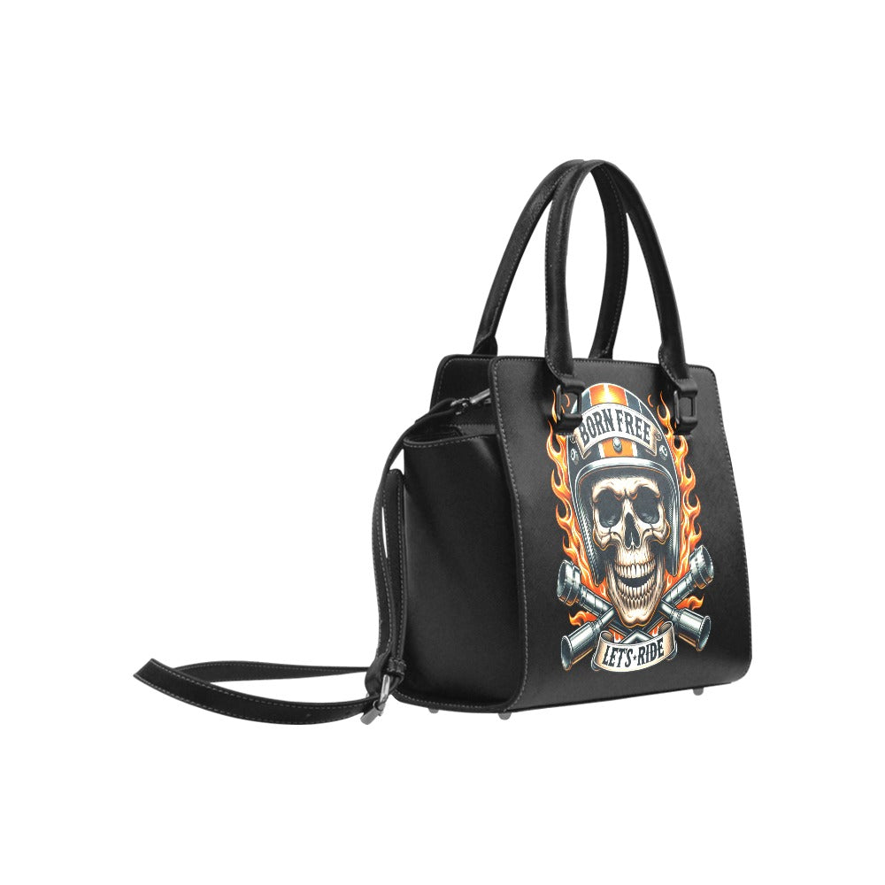 Born Free Lets Ride Classic Shoulder Handbag