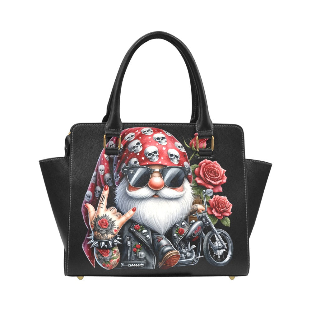 Biker Gnome Classic Shoulder Handbag