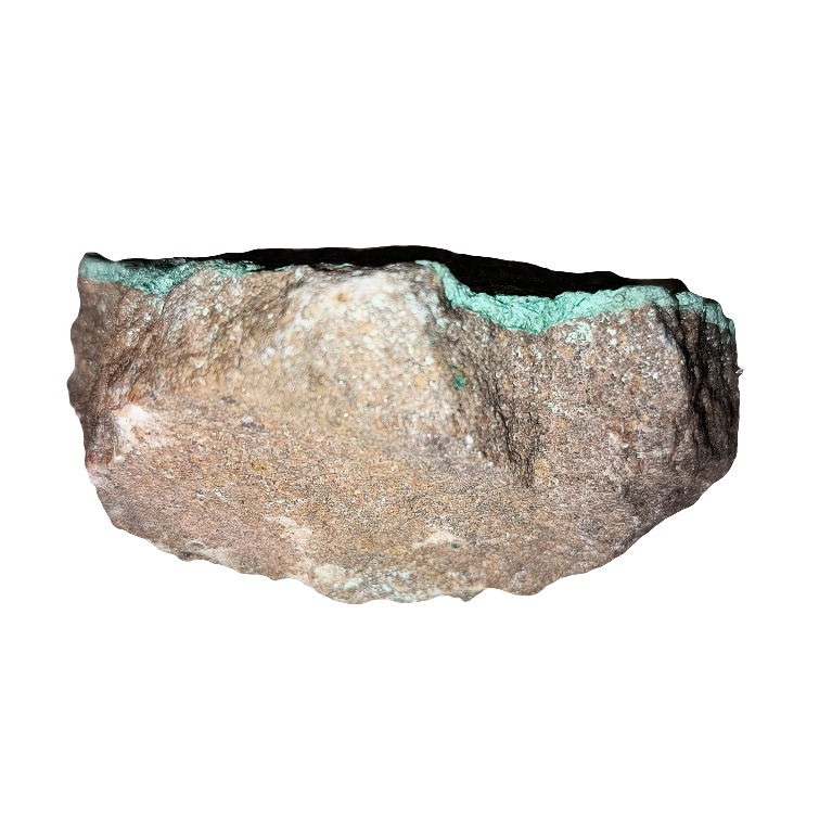 Sandstone and Atacamite Specimen