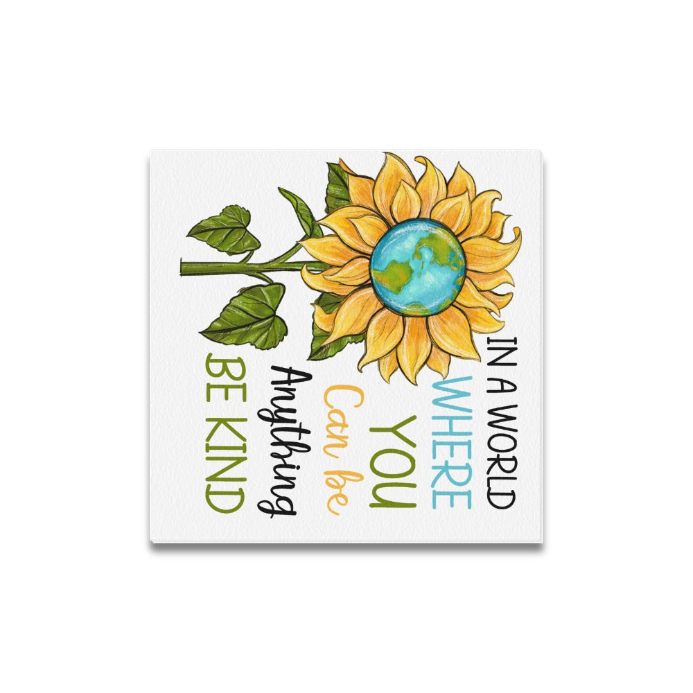 Be Kind Canvas Print