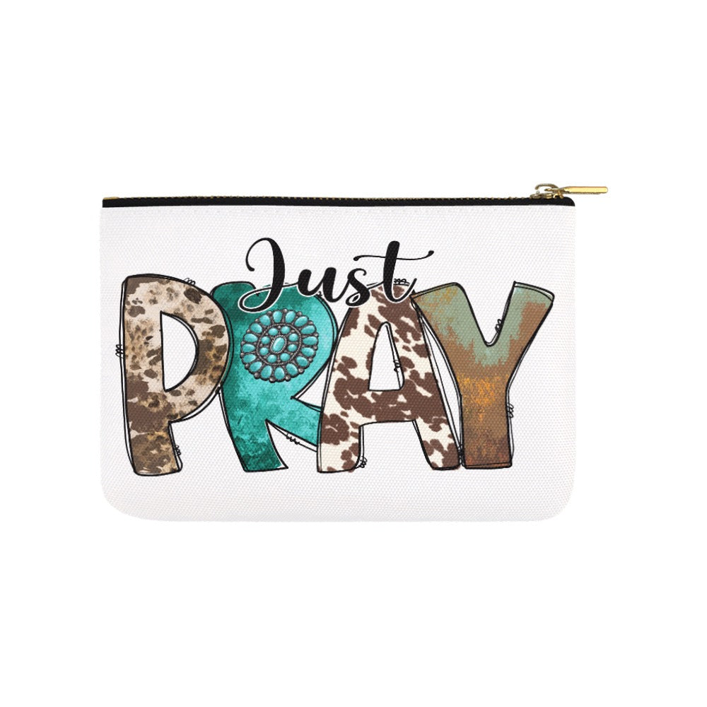 Just Pray Small Carry-All Pouch