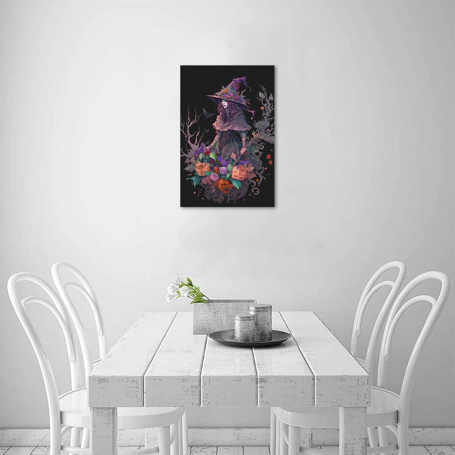 Witch Frame Canvas Print