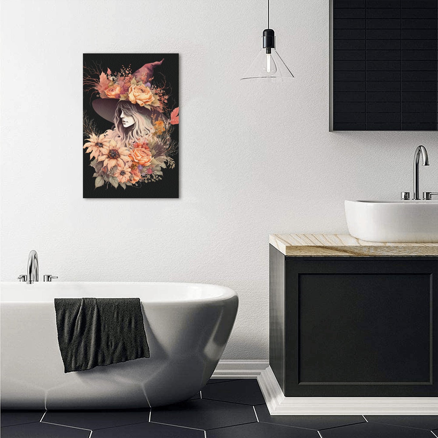 Witch Frame Canvas Print