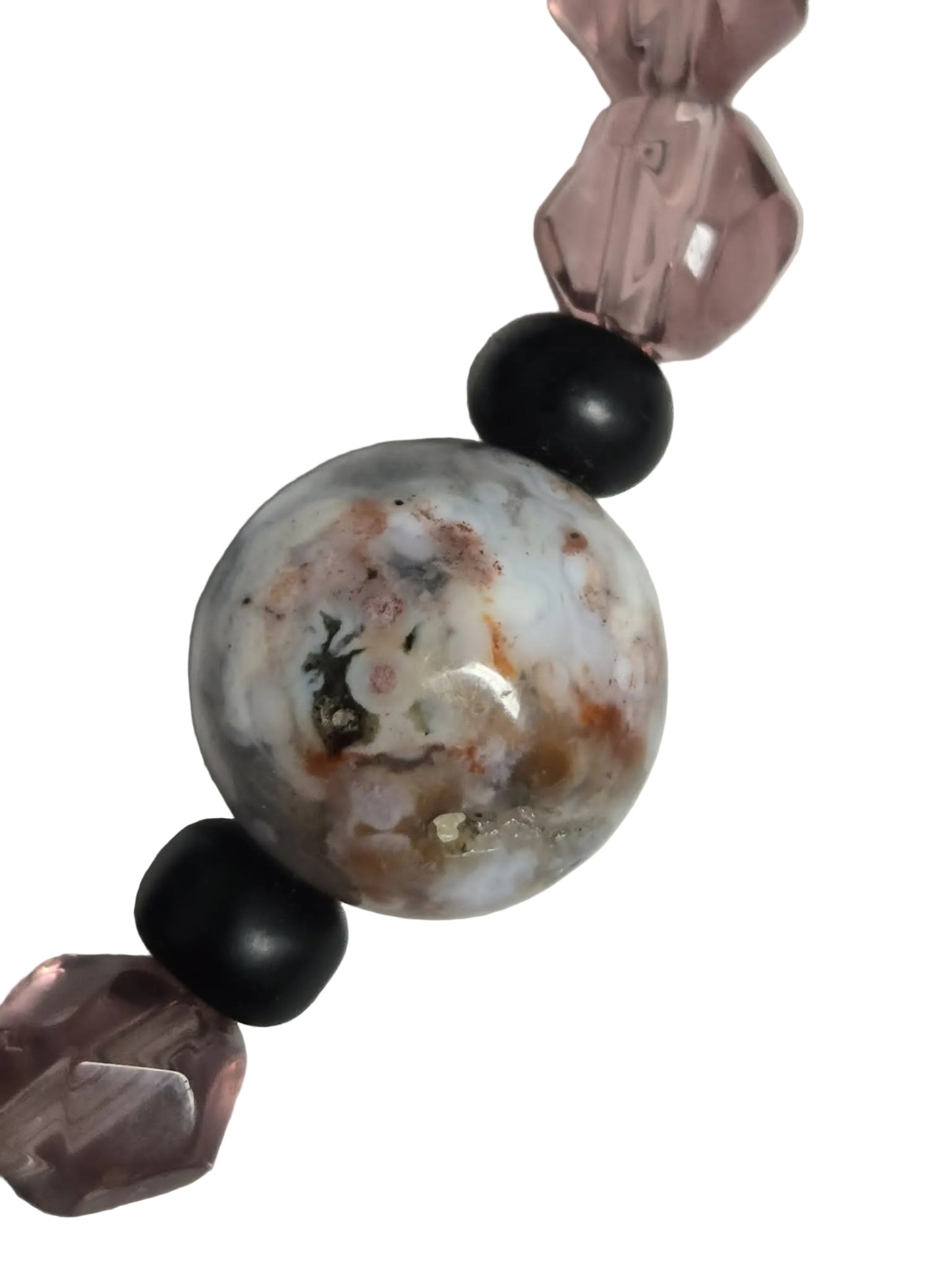 Andara Crystal and Agate Bracelet