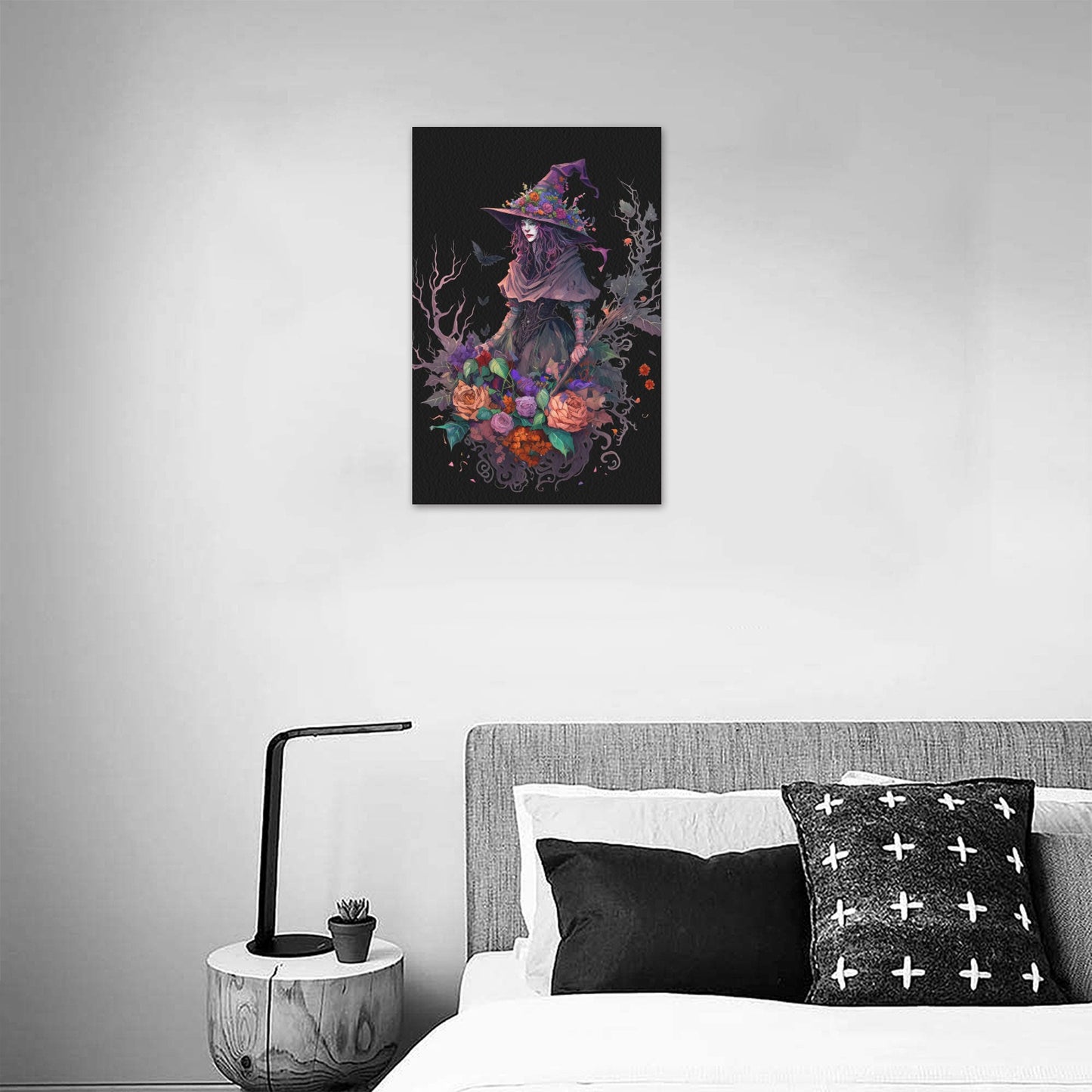 Witch Frame Canvas Print