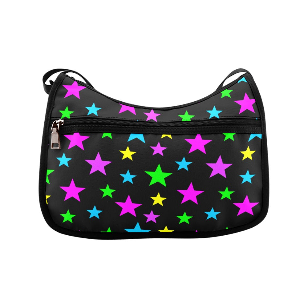 Neon Stars Shoulder Bag