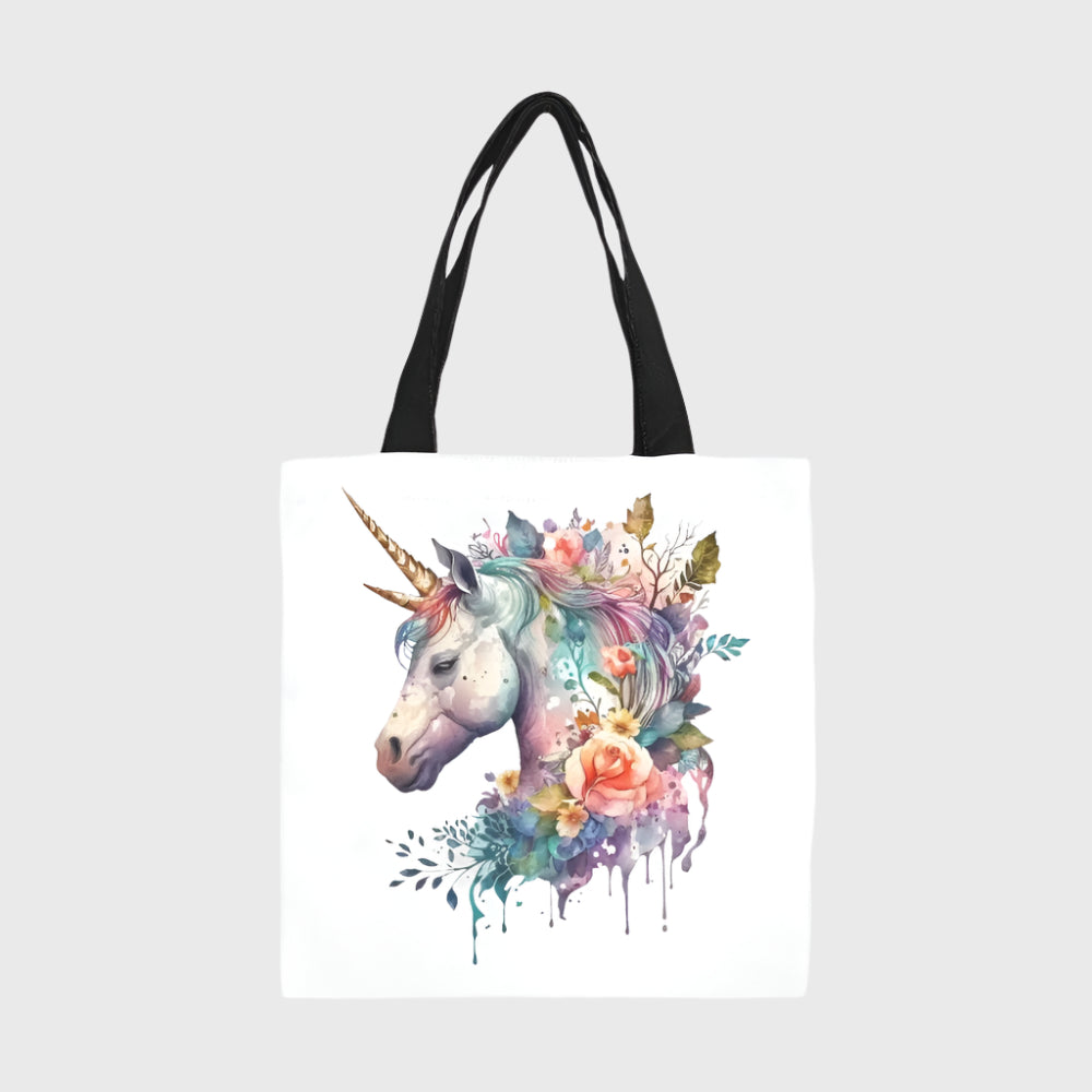 Unicorn Fantasy Canvas Tote Bag